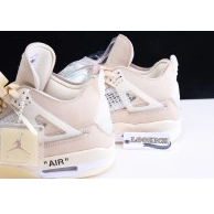 Off-White Sail Jordan CV9388-100 x Air 4 0725